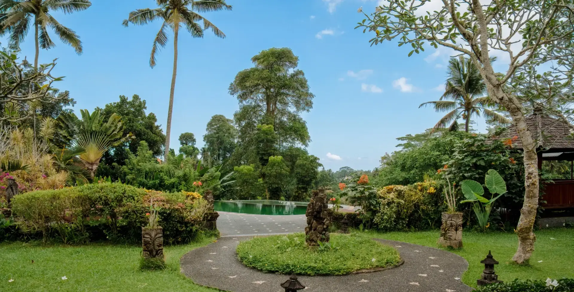 Tanah Merah Art Resort villa view